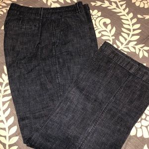 Ladies denim trousers
